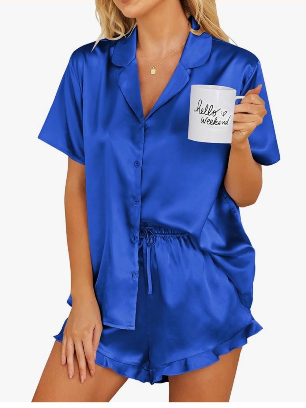 NWT Women’s 2pc pj shorts set